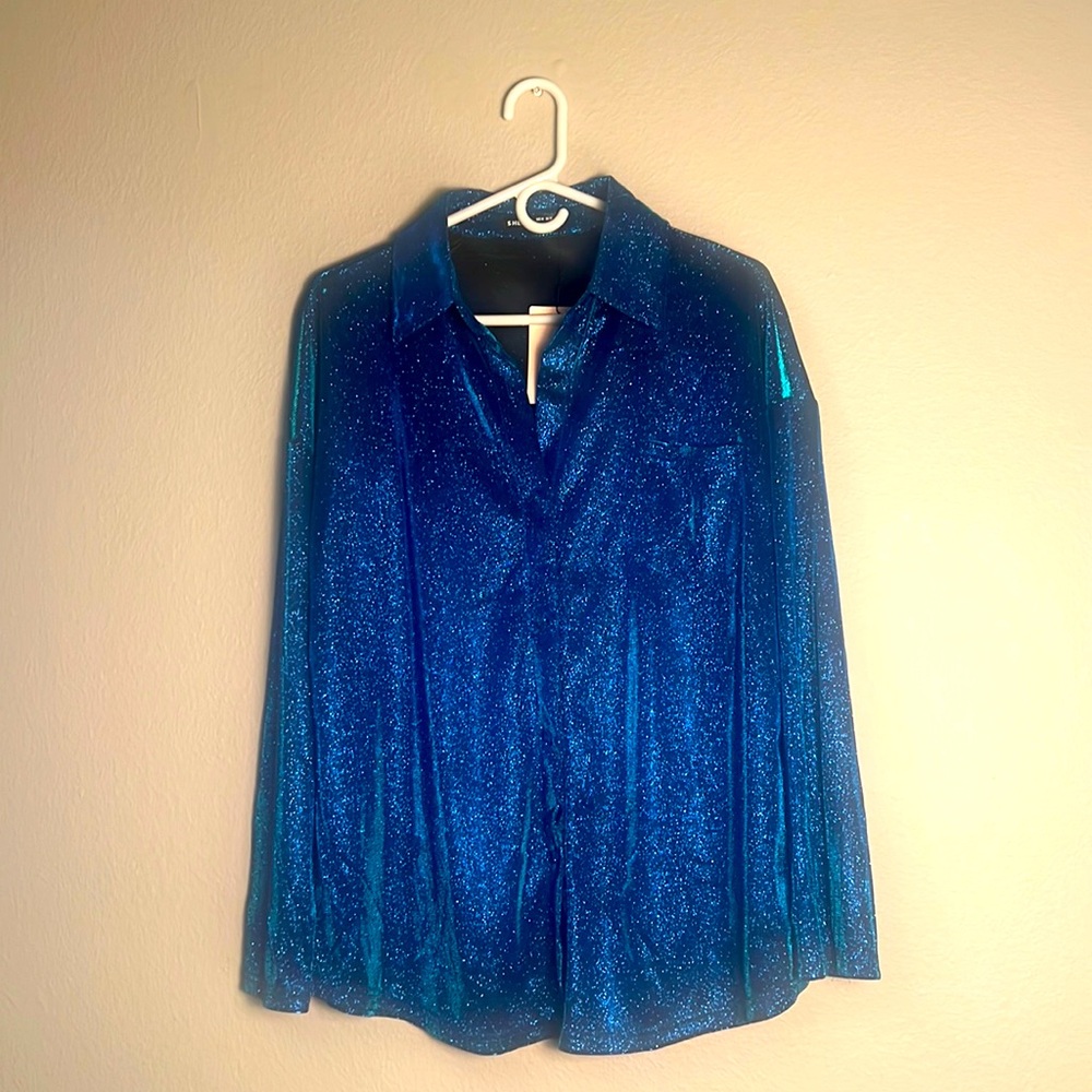 Glitter shirt for women